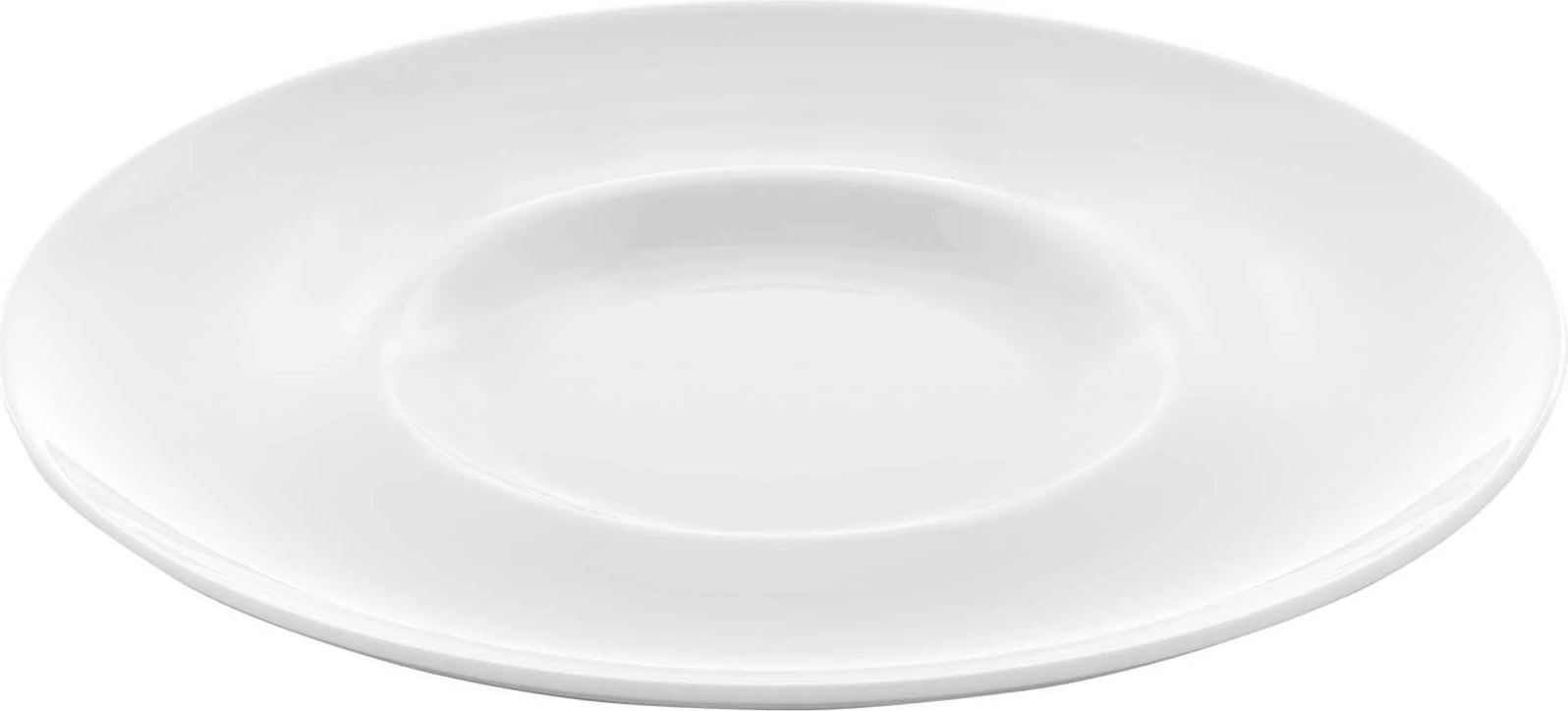 Pjatë e sheshtë Fine Dine Bianco 310 mm porcelan e bardhë, set 6 copë