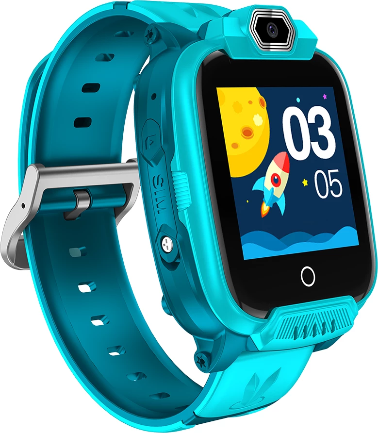 Smartwatch CANYON Jondy KW-44 4G me kamerë GPS muzikë 1.44\" IPS, e gjelbër