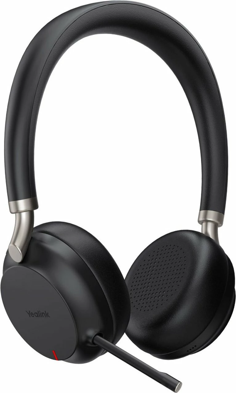 Kufje Yealink BH72 Lite MS, Bluetooth pa tel, USB-C, me mikrofon boom, Microsoft Teams, zezë