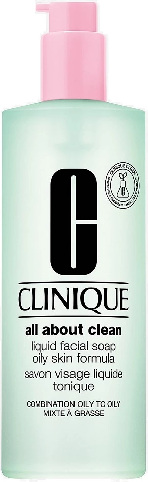 Mydël për fytyrë të lëngshme për femra Clinique All About Clean Liquid Facial Soap Oily 400ml