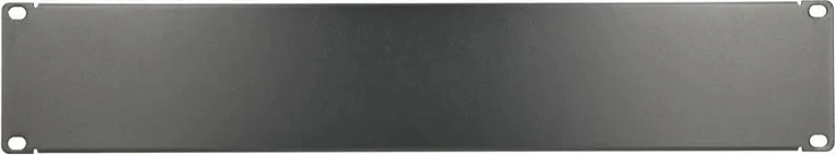 Panel fronti për rack Extralink 2U 19", çelik, i zi