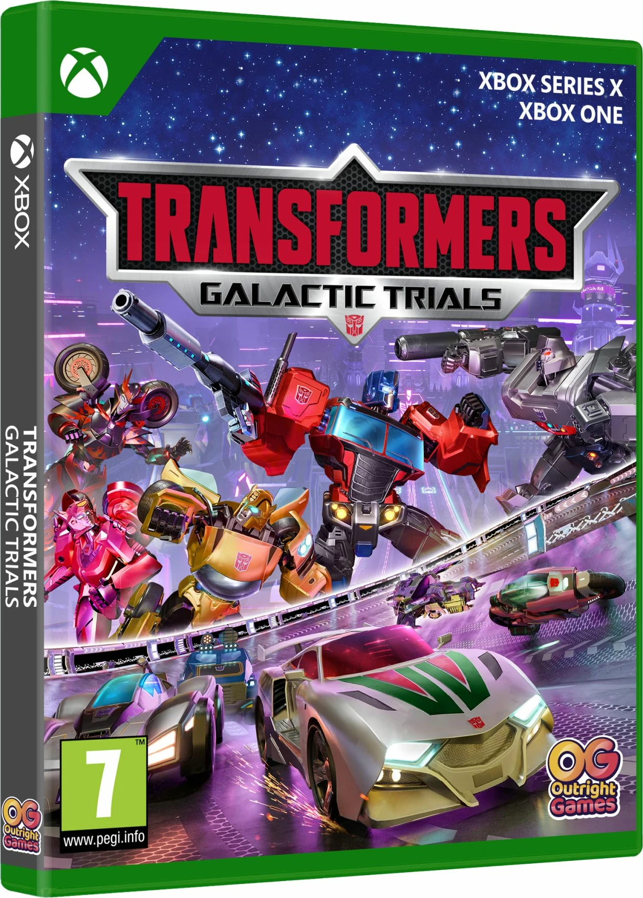 Lojë për Xbox, Outright Games, Transformers: Galactic Trials, Xbox Series X/Xbox One, PEGI 7