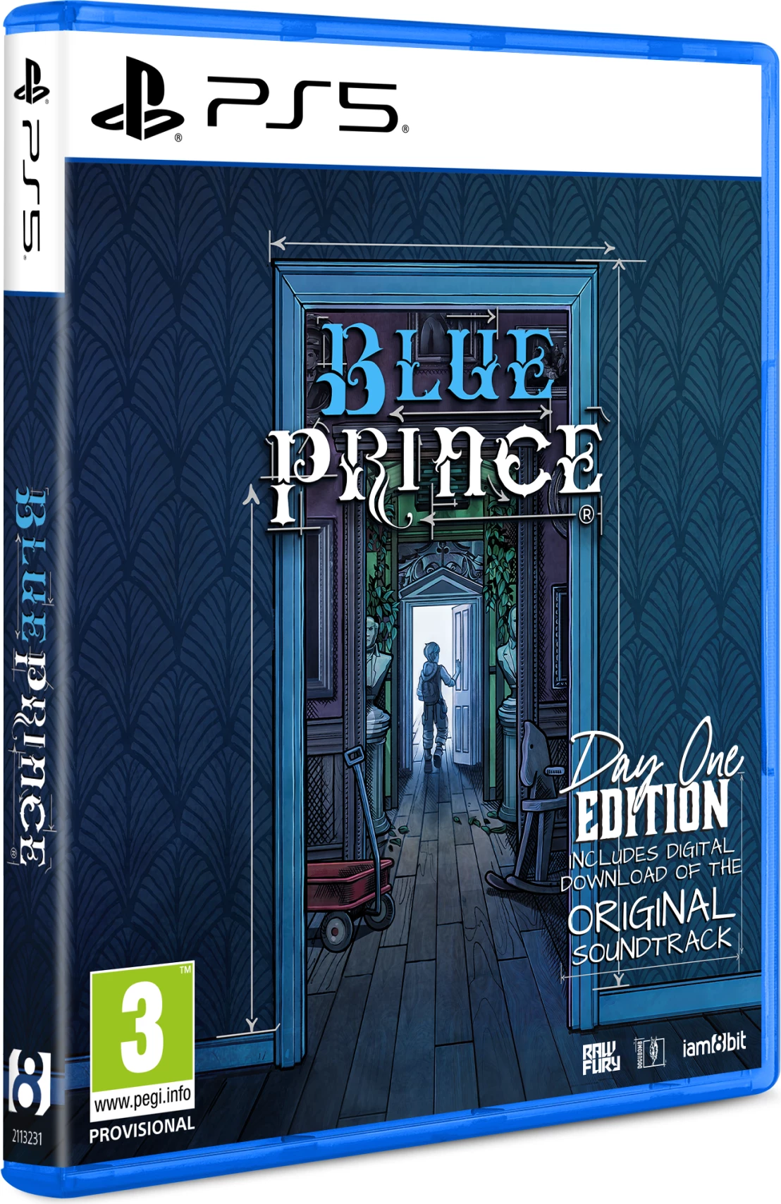 Lojë PS5 iam8bit Blue Prince, Day One Edition, me poster dhe kod soundtrack