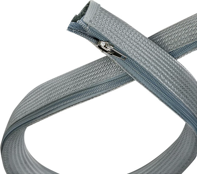 Mbulues kabllosh LogiLink KAB0072, me zinxhir, 2 m, Ø30 mm, gri