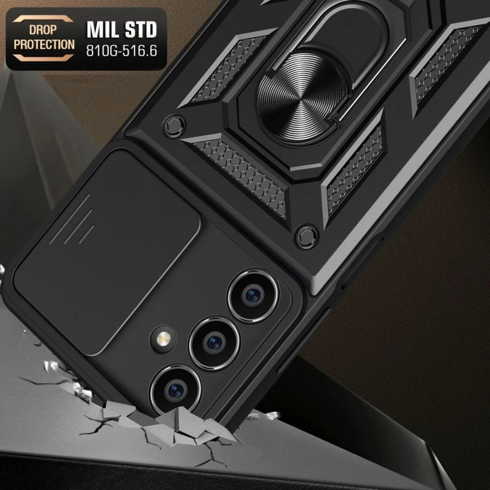Mbështjellës Tech-Protect CamShield Pro për Samsung Galaxy A05s, i zi