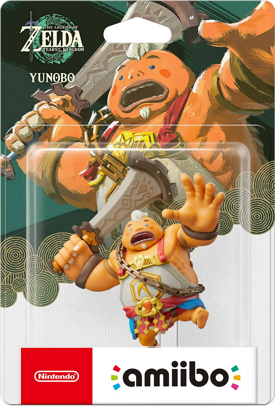 Figurinë koleksionuese Nintendo The Legend of Zelda Yunobo, blu/gri/nude/kuqe