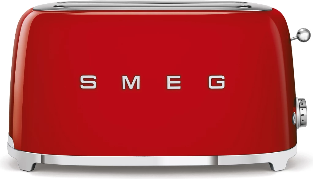 Thekëse buke SMEG TSF02RDEU, e kuqe