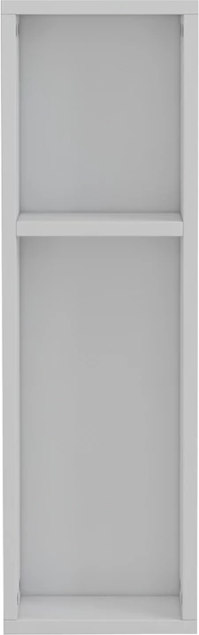 Raft muri, ngjyrë e bardhë, 20x15x65cm