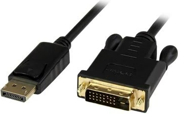 Kabllo HL HL31914, 1 m, DisplayPort DVI-I, e zezë