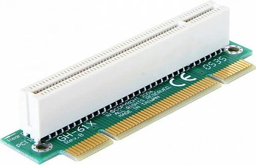Kartë riser PCI DeLOCK, PC Card 32-bit në PCI, 90°, për kasë 1U