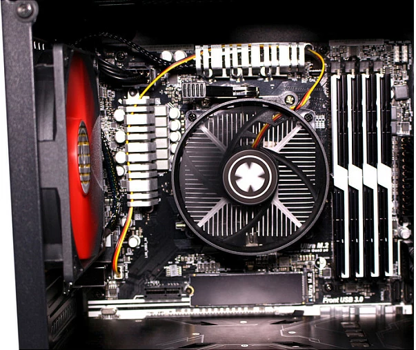 Ftohës CPU Xilence A200, AMD Socket AM4/AM5, 92mm, 2200RPM, 25dB, i zi
