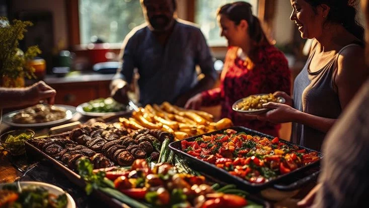 Fritezë me ajër të nxehtë AIWA FUTAGO AFR-9000 9L (2x4.5L) 2400W, e zezë/inox