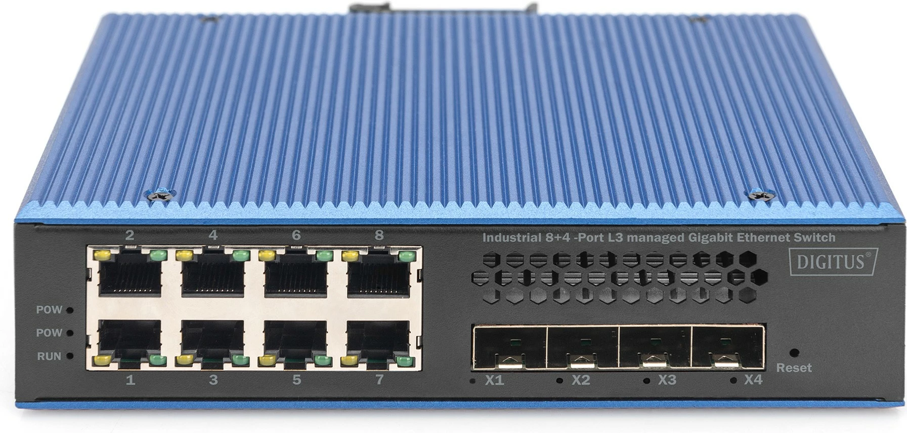 Switch Digitus Industrial 8 + 4 10G Uplink Port L3 managed Gigabit Ethernet