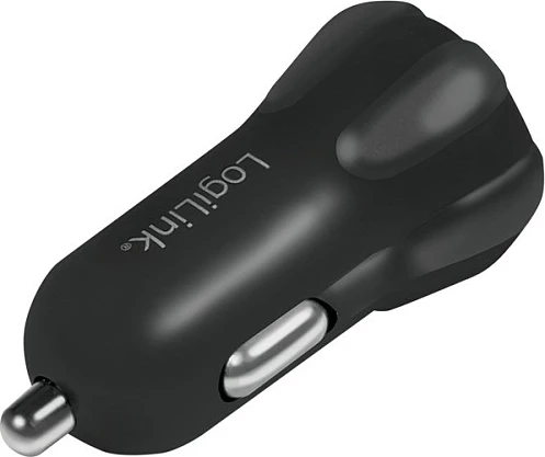 Mbajtëse celulari + karikues USB për veturë LogiLink, 2x USB, e zezë