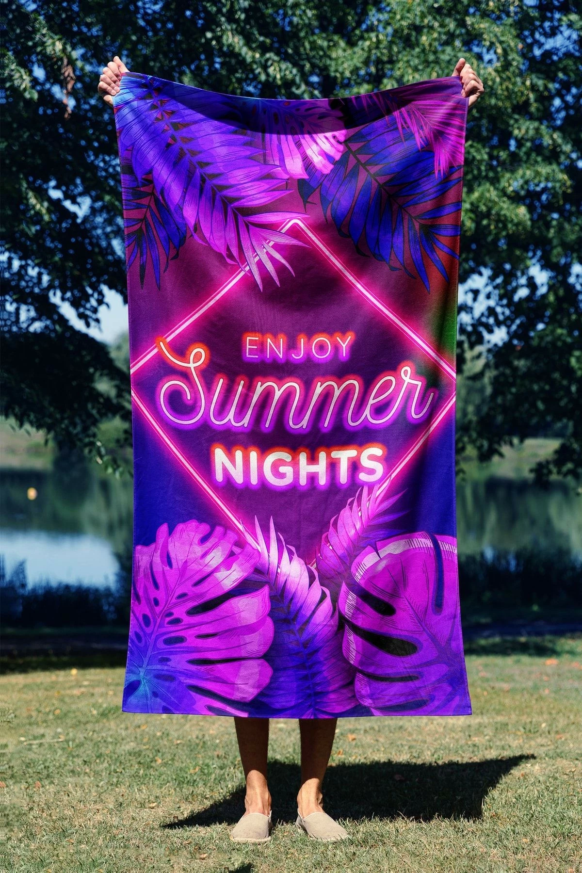 Peshqir plazhi Mijolnir, Enjoy Summer Night 90