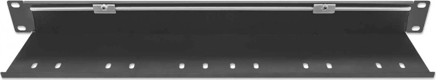 Paneli me vendosje për menaxhimin e kabllove Intellinet 715812, 1U, i zi, set prej 2 copë