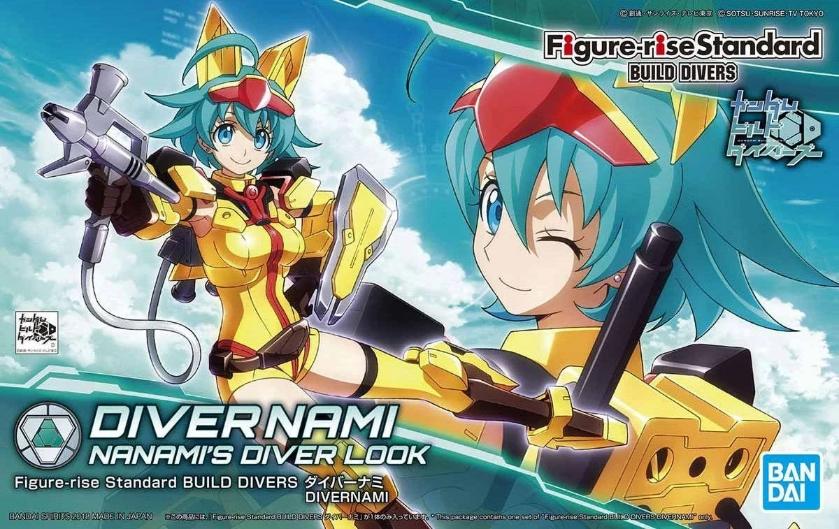 Figurinë koleksionuese BANDAI Rise Build Divers Diver Nami, për fëmijë 8+