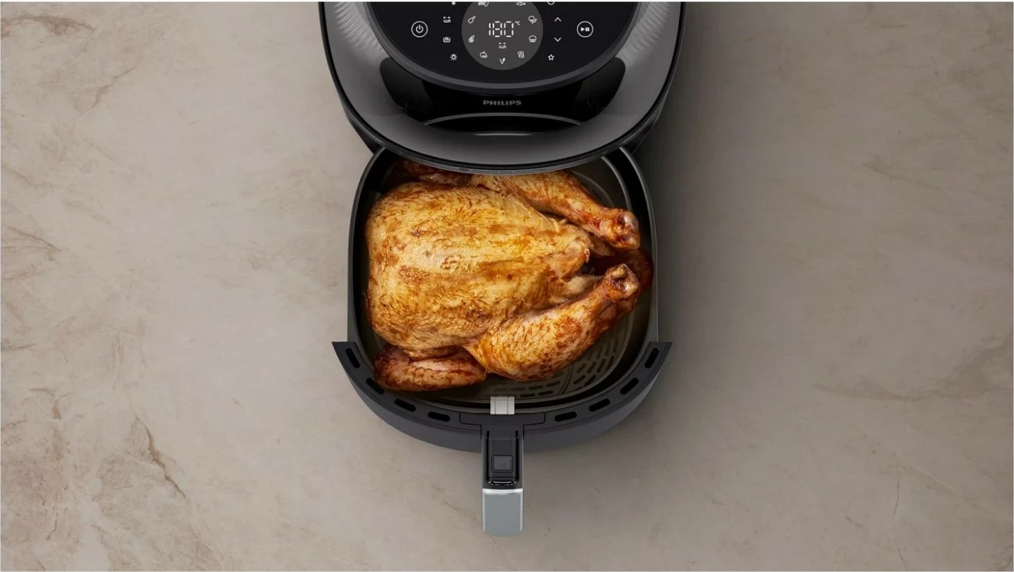 Fryer pa yndyrë Philips Ovi XL 3000 NA341/00, 7.2L, Wi-Fi, zi-e-argjendtë