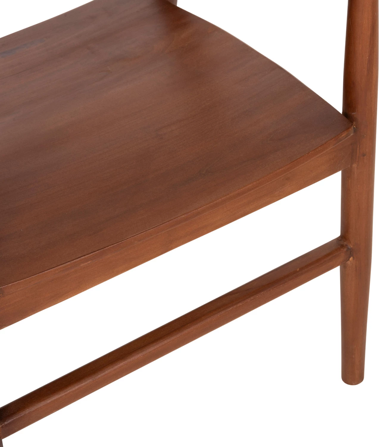 Karrige ngrënieje me krahë NIONI FH9476.01 dru TEAK ngjyrë arre 57x53x77H cm