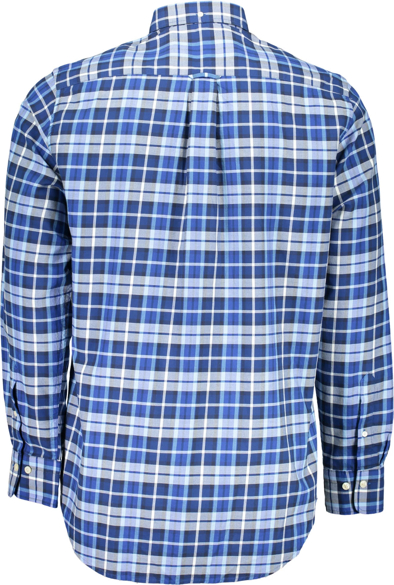 Këmishë GANT long sleeve meshkuj, blu