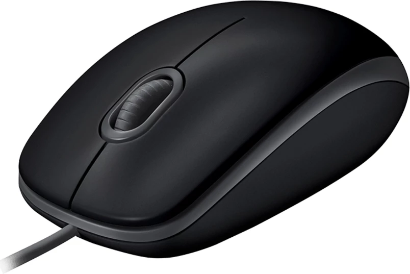 Maus Logitech B110 - USB, e zezë thumbnail 3