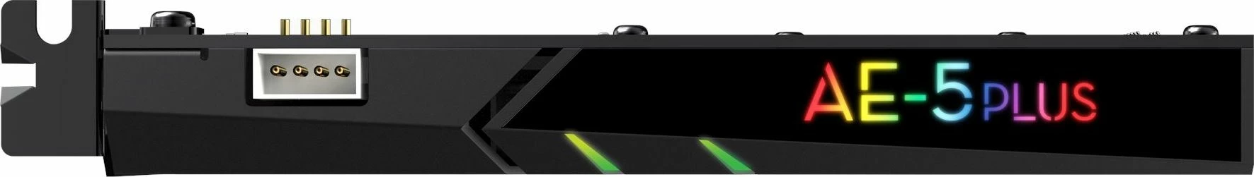 Kartë zëri Creative Sound BlasterX AE-5 Plus (70SB174000003) PCIe 32-bit/384 kHz 5.1 RGB, e zezë