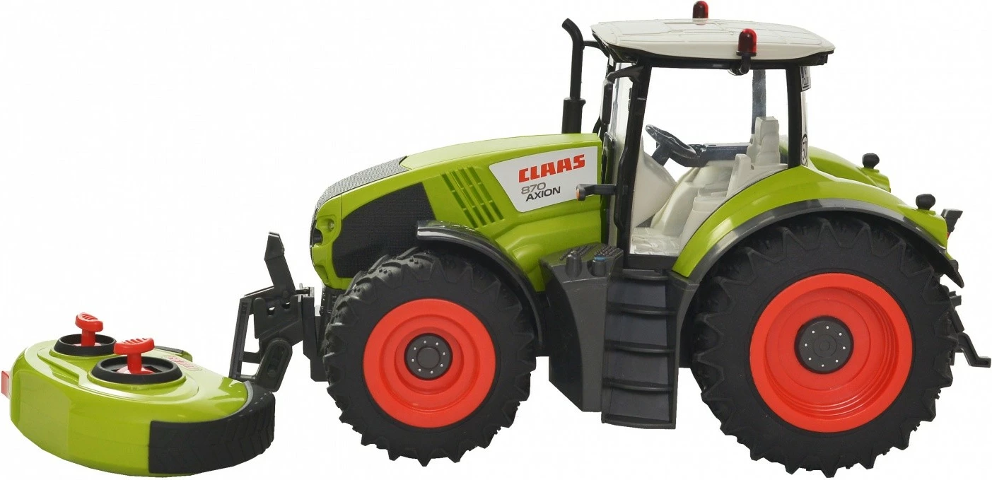 Traktor lodër RC Malik Claas Axion 870, 1:16, i gjelbër