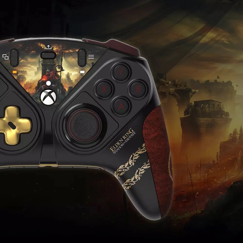 Kontroller Thrustmaster ESWAP X2 Pro Elden Ring, modular T-MOD, USB-C me kabllo 3 m, për Xbox Series X|S/Xbox One/Windows, i zi/ari