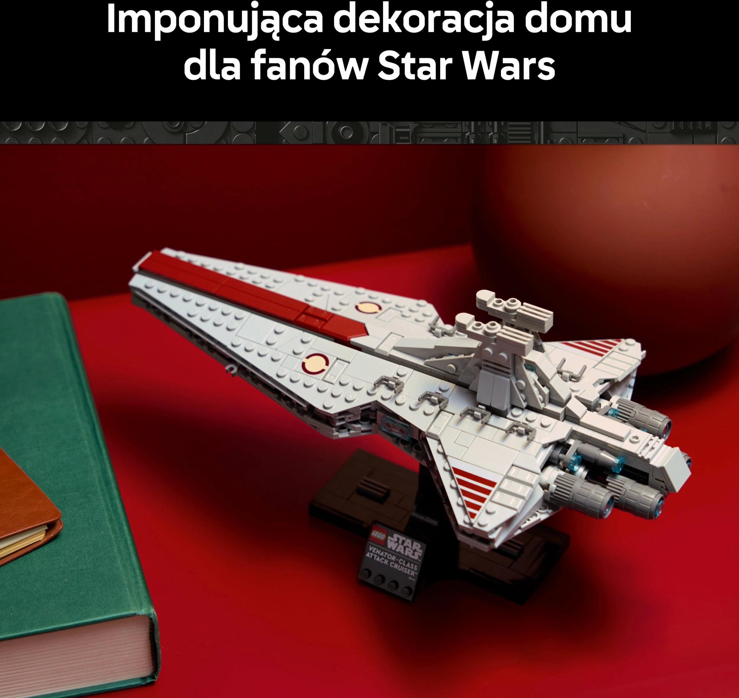 Set LEGO Star Wars Venator-class Star Destroyer 75441, 643 copë