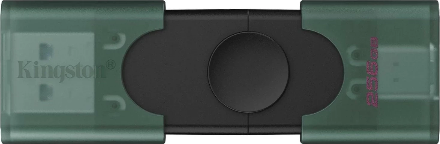 Pendrive Kingston DataTraveler Duo G2 256GB USB 3.2 USB-C gjelbër