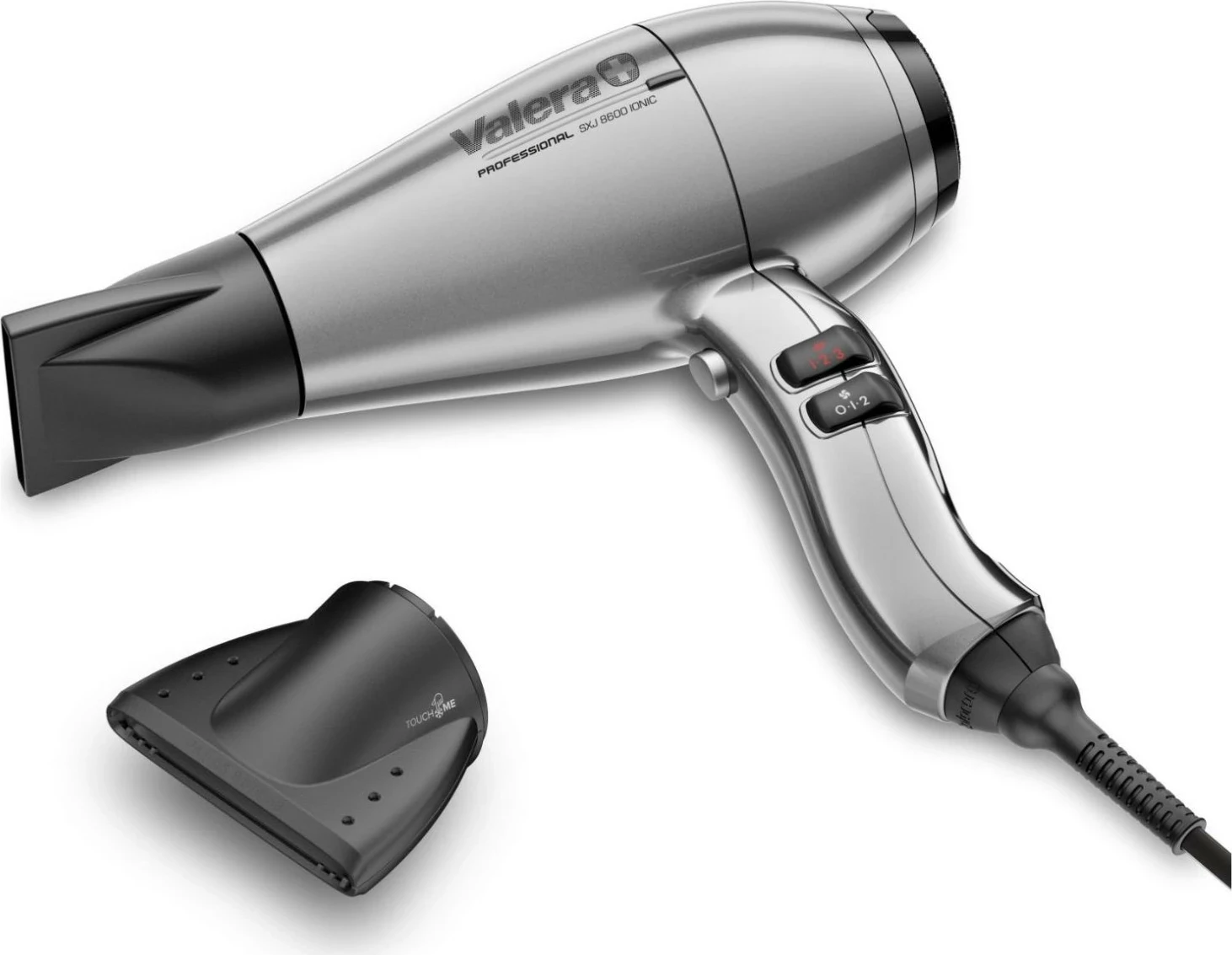 Tharëse flokësh Valera Swiss Silent Jet 8600 Ionic, 2400W, argjendtë
