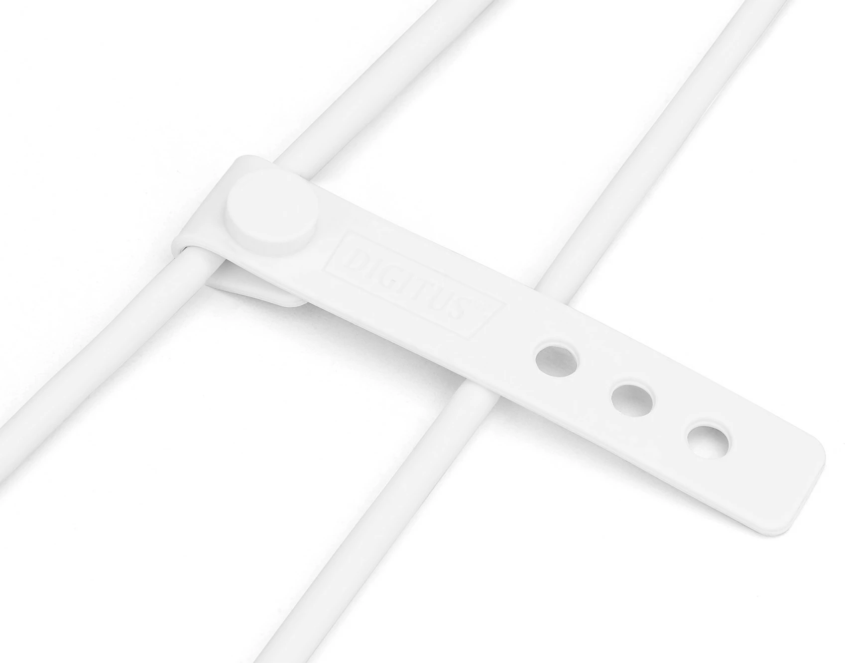 Kabëll USB-C Digitus, 1m, silikon, bardhë