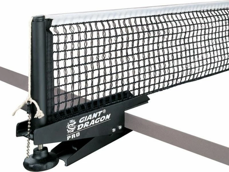 Rrjetë ping-pongu me klips Giant Dragon, e zezë