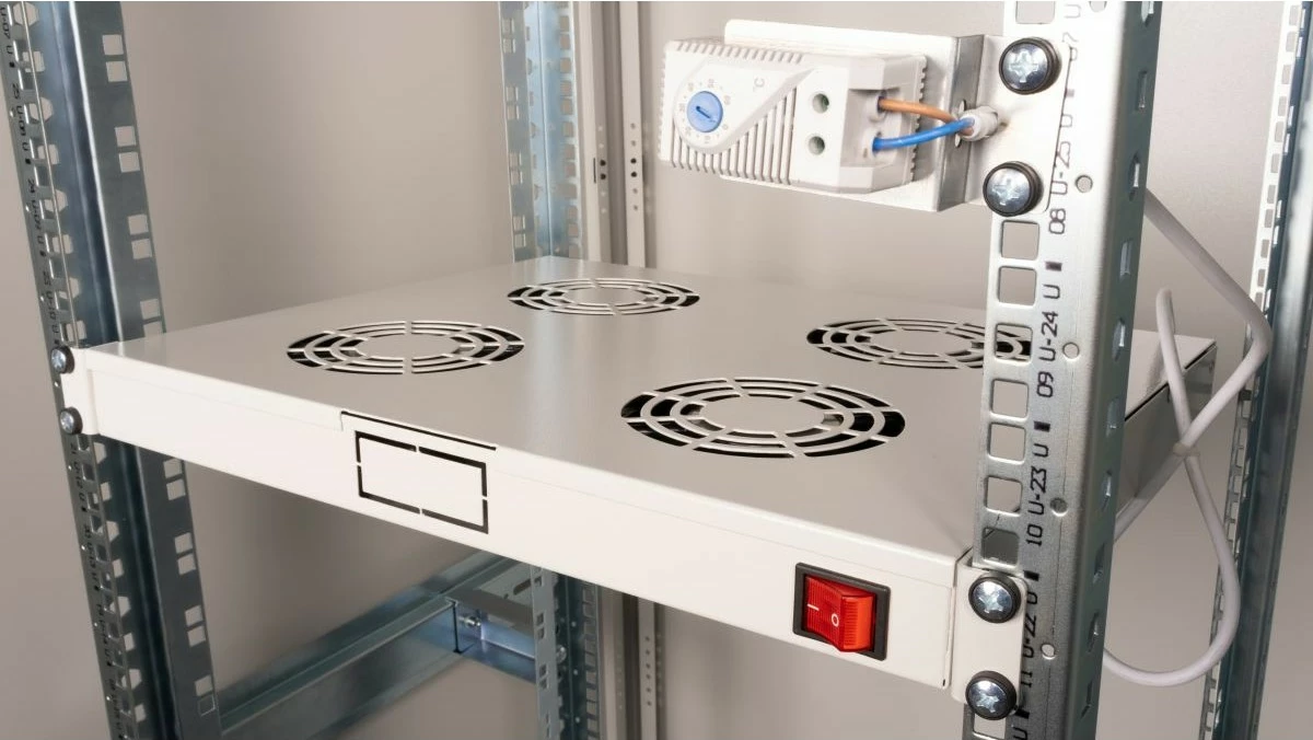 Modul ventilatorësh Equip 19", 4x ventilatorë, 1U, gri e lehtë