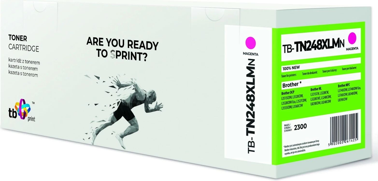 Toner TB Print TN248XLMN për Brother, Magenta