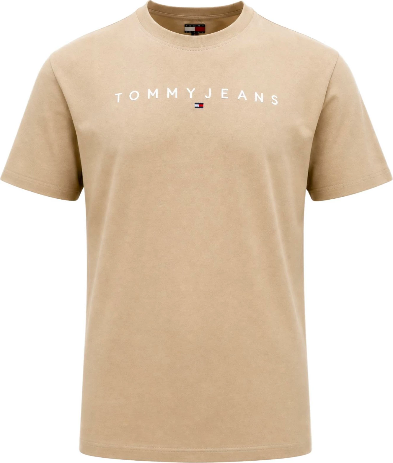Maicë për meshkuj Tommy Hilfiger Jeans TJM REG LINEAR LOGO DM0DM20744, bezhë e errët [Madhësia: XXL]