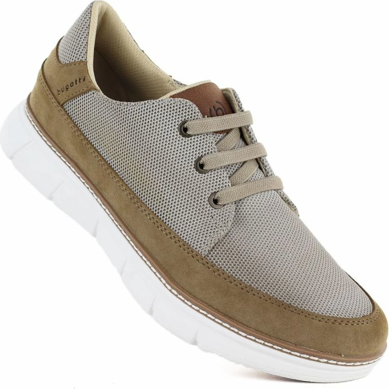 Këpucë për meshkuj Bugatti TT153039, bezhë