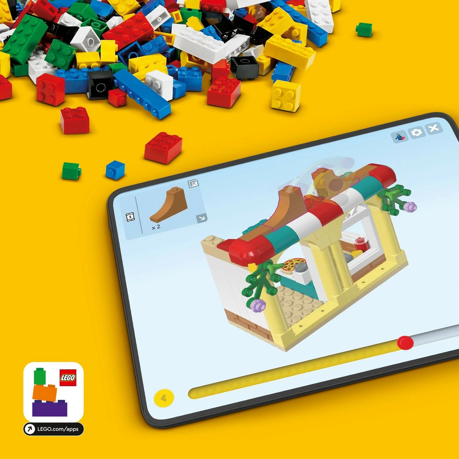 Set ndërtimi LEGO Creator 3in1 Main Street, 1459 pjesë, shumëngjyrësh
