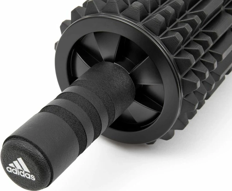 Rolo për ushtrim Adidas ADAC-11405, për meshkuj dhe femra, ngjyrë e zezë
