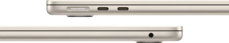 Apple MacBook Air 13.6” M4 Starlight, 10-Core CPU, 8-Core GPU, 16GB RAM, 256GB SSD, Liquid Retina