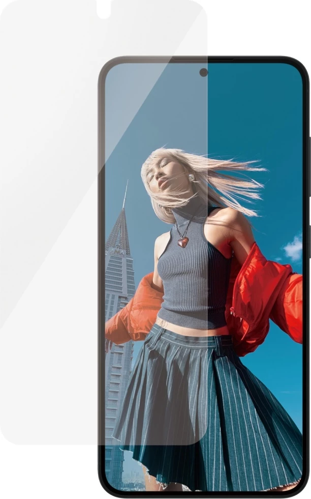 Xham mbrojtës PanzerGlass Ultra-Wide Fit për Samsung Galaxy S25