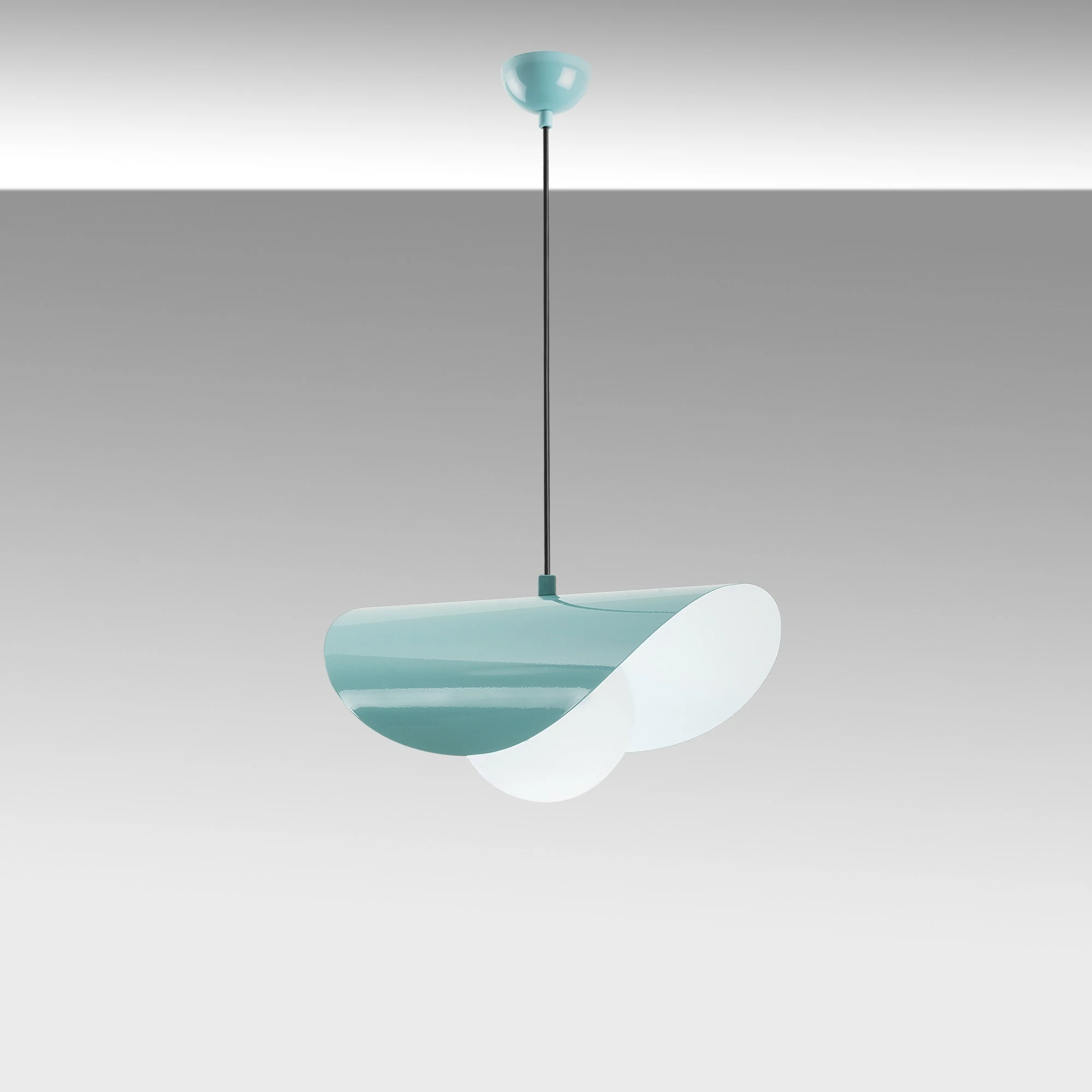 Llambë tavani Opviq, Vatoz - Nus - 2866, ngjyrë turquoise