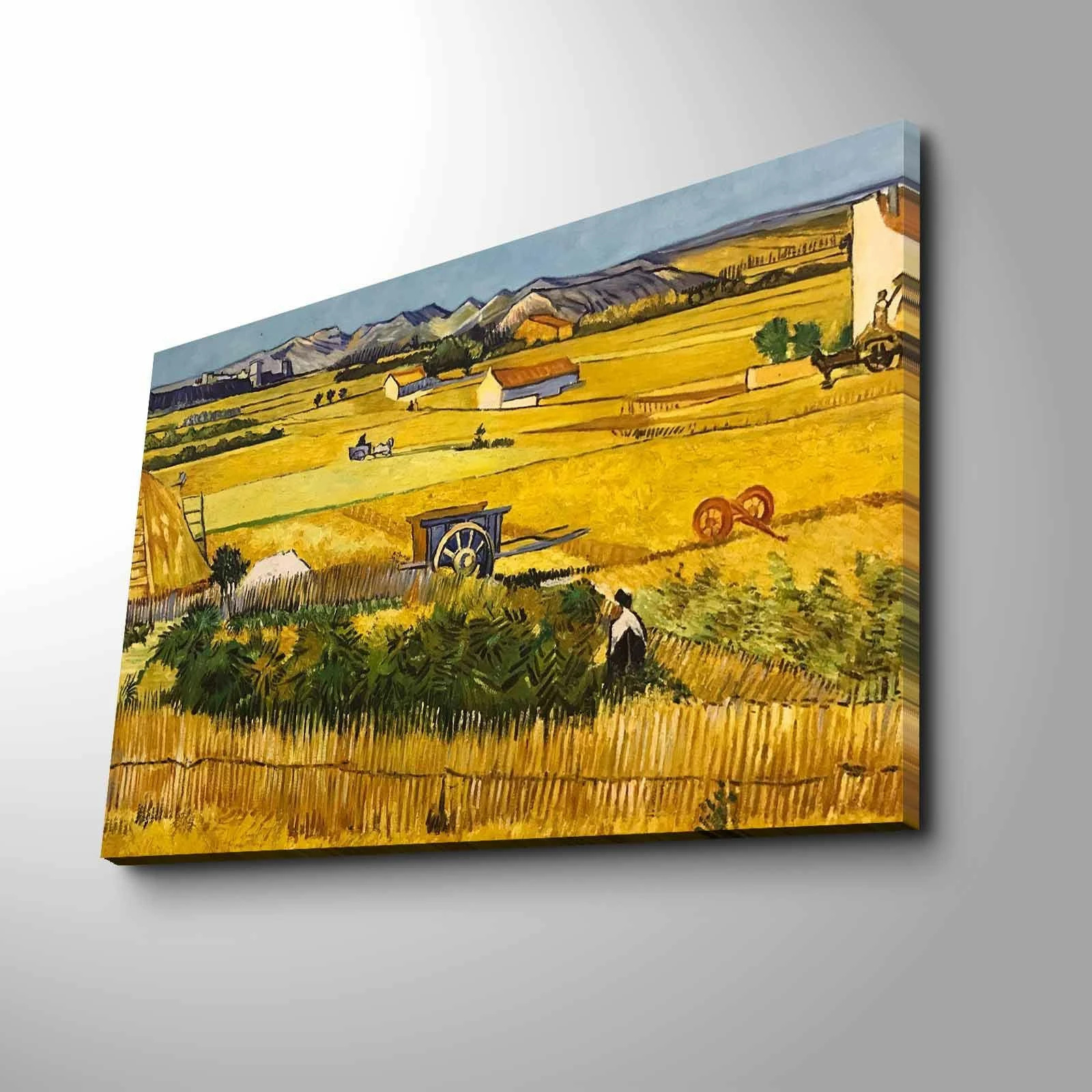 Pikturë dekorative në kanavacë Wallity, FAMOUSART-12, Van Gogh, 45x70cm