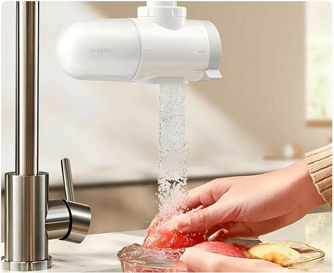 Filtru uji për rubinet Xiaomi Faucet Water Purifier, 5 hapa filtrimi, i bardhë