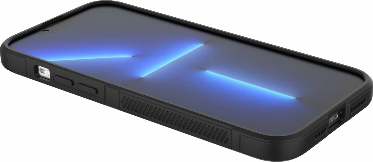 Mbështjellës Hurtel Magic Shield Case për iPhone 14 Plus, fleksibil, i blinduar, Blu e çelët