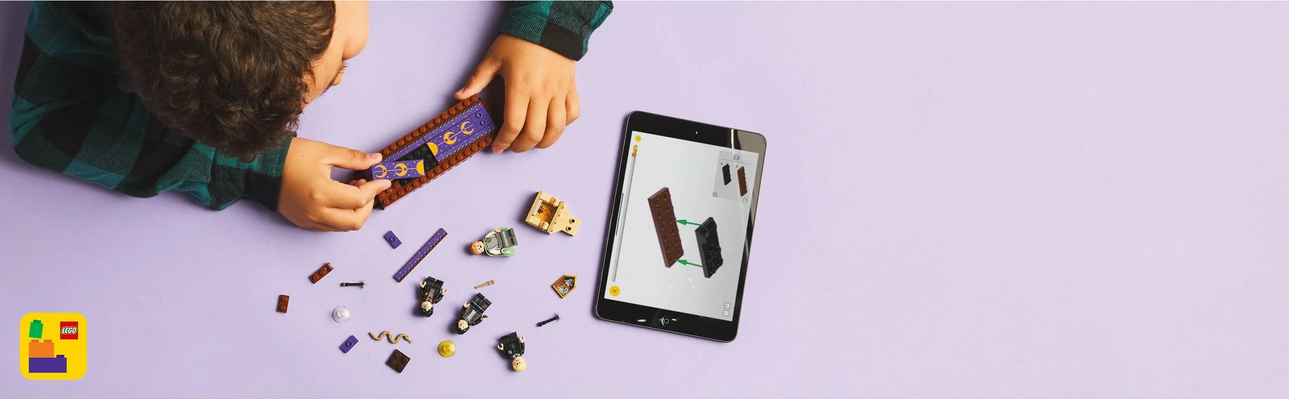 Set ndërtimi LEGO Harry Potter 76441, Schloss Hogwarts Duellierclub, 158 pjesë, multikolor