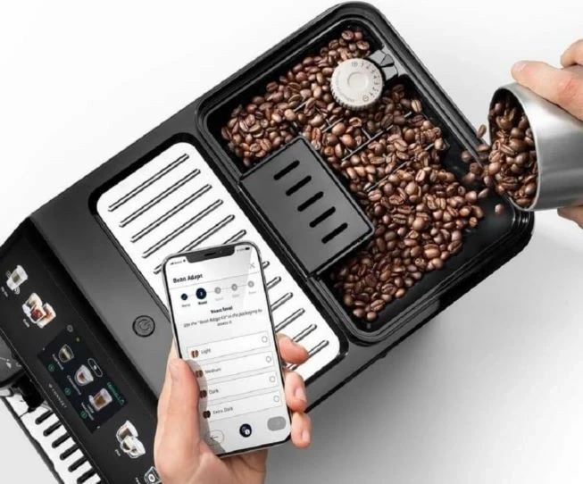 Aparat kafeje automatik DeLonghi Eletta Explore ECAM450.65.S 1450W 19 bar 1.8L, argjendtë