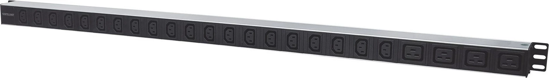 Njësi shpërndarëse e energjisë Intellinet, 24 dalje, vertikale, e bardhë