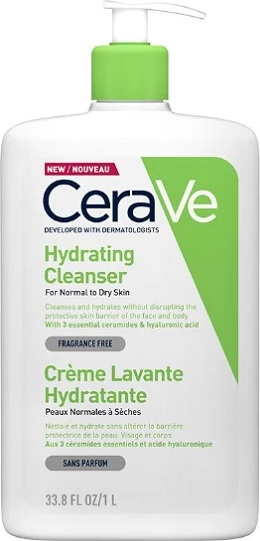 Emulsion pastrues dhe hidratues CeraVe fytyrë dhe trup 1000ml