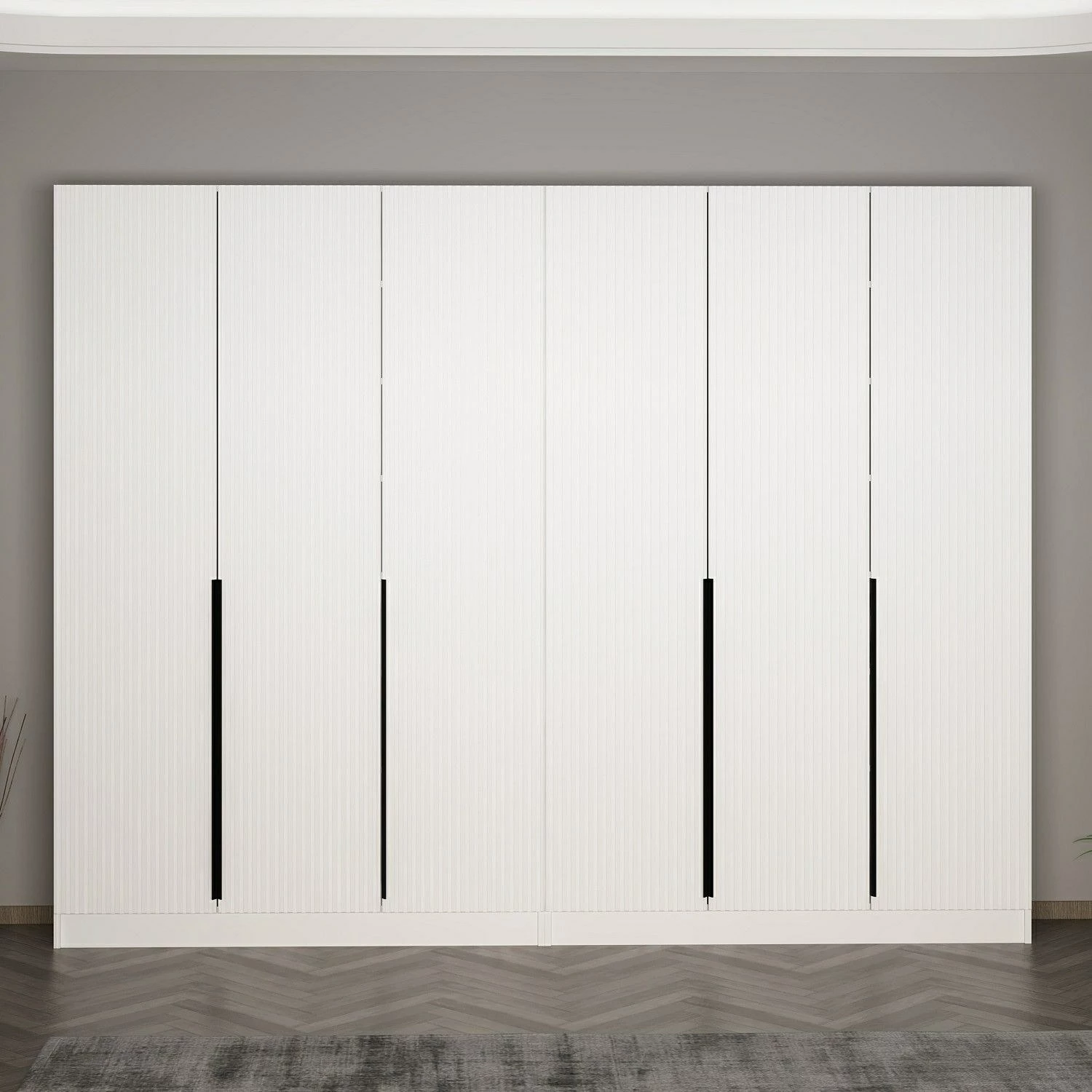 Stendë korridori, e bardhë, Skye Decor Noah, 270x210x35cm, set prej 6 pjesësh